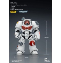 Warhammer 40k - Figurine White Scars Terminator 2 with Power Fist and Storm Bolter 14 cm