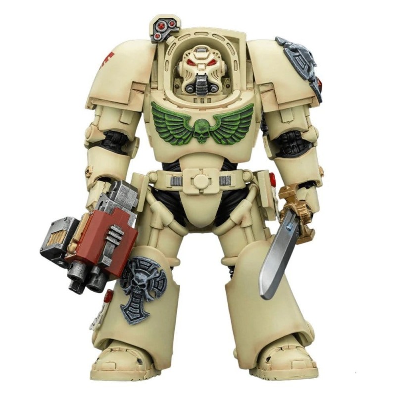 Warhammer 40k - Figurine Dark Angels Deathwing Terminator 1 with Power Sword and Storm Bolter 14 cm