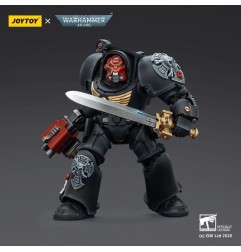 Warhammer - 40,000 Action Figure Black Templars Terminator 1 with Power Sword and Storm Bolter 14 cm