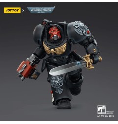 Warhammer - 40,000 Action Figure Black Templars Terminator 1 with Power Sword and Storm Bolter 14 cm