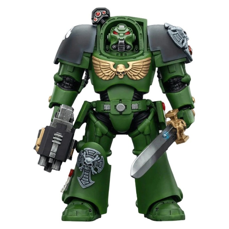 Warhammer - 40,000 Action Figure Salamanders Terminator 1 with Power Sword and Storm Bolter 14 cm Warhammer - 40,000 Action Figure Salamanders Terminator 1 with Power Sword and Storm Bolter 14 cm