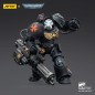 Warhammer - 40,000 Action Figure Black Templars Terminator 3 with Power Fist and Assault Cannon 14 cm