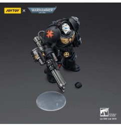 Warhammer - 40,000 Action Figure Black Templars Terminator 3 with Power Fist and Assault Cannon 14 cm