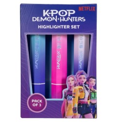 KPop Demon Hunters - Highlighters 3-Pack Huntr/x