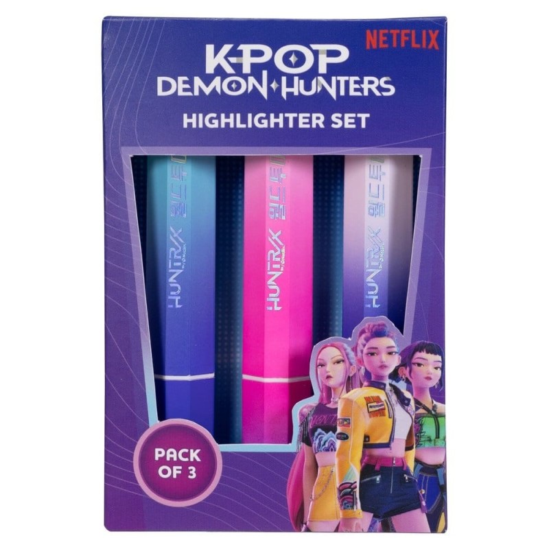 KPop Demon Hunters - Highlighters 3-Pack Huntr/x