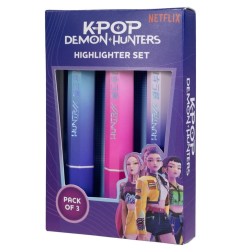 KPop Demon Hunters - Highlighters 3-Pack Huntr/x