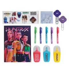KPop Demon Hunters - Stationery Set 10-Pack Huntr/x