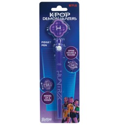 KPop Demon Hunters - Stylo à bille Fidget Huntr/x