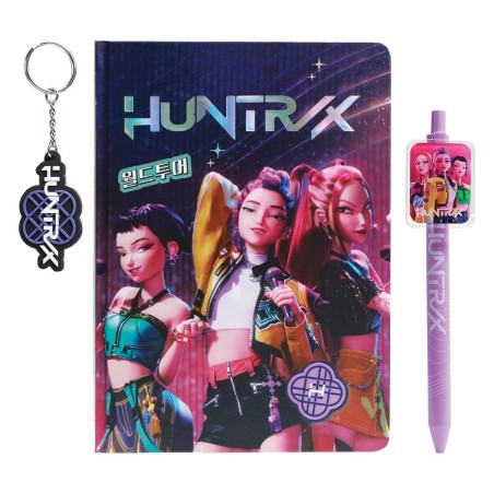 KPop Demon Hunters - Set cadeau cahier Huntr/x
