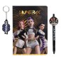 KPop Demon Hunters - Notebook Gift Set Golden KPop Demon Hunters - Notebook Gift Set Golden