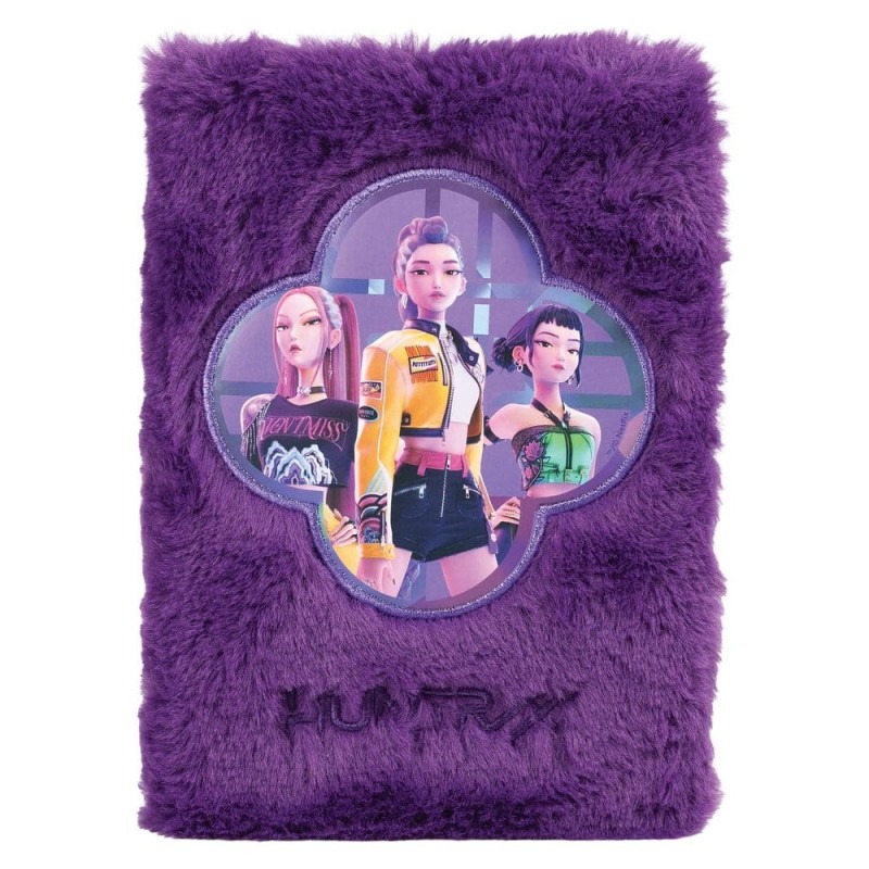 KPop Demon Hunters - Bloc-notes A5 Huntr/x Plush