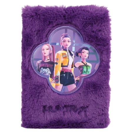 KPop Demon Hunters - A5 Notebook Huntr/x Plush