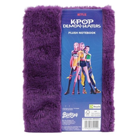 KPop Demon Hunters - Bloc-notes A5 Huntr/x Plush