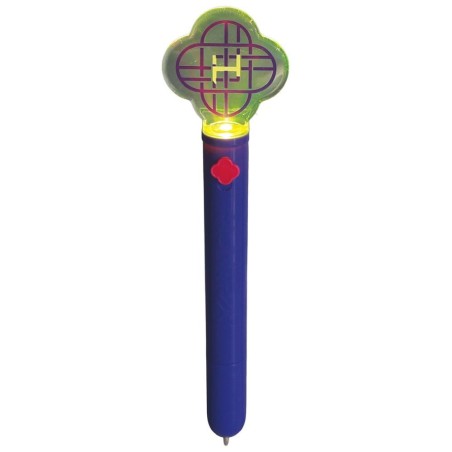 KPop Demon Hunters - Stylo à bille lumineux Huntr/x