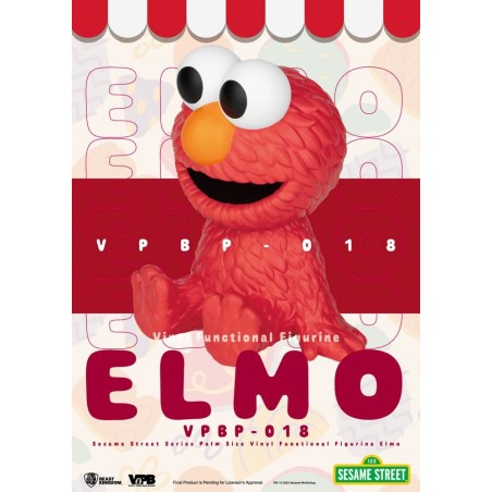 1, Rue Sésame - Tirelire Piggy Bank Elmo 12 cm