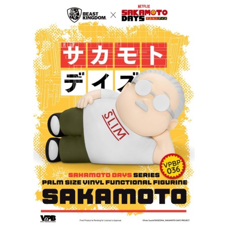 Sakamoto Days - Piggy Vinyl Bank Taro Sakamoto 14 cm