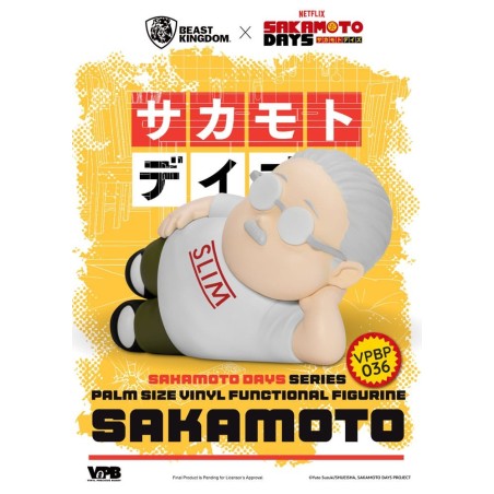 Sakamoto Days - Piggy Vinyl Bank Taro Sakamoto 14 cm