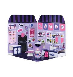 Hello Kitty and Friends - Mini Figurine Maison des autocollants Kuromi Ramen Shop