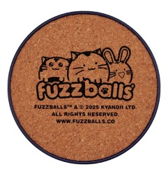 Fuzzballs - Pack 4 sous-verres Fuzzballs