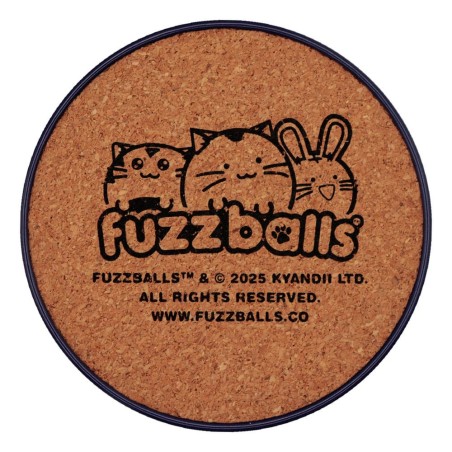 Fuzzballs - Pack 4 sous-verres Fuzzballs