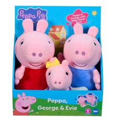 Peppa Pig - Plush figures 3er Pack