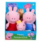 Peppa Pig - Plush figures 3er Pack