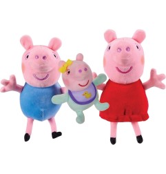 Peppa Pig - Plush figures 3er Pack