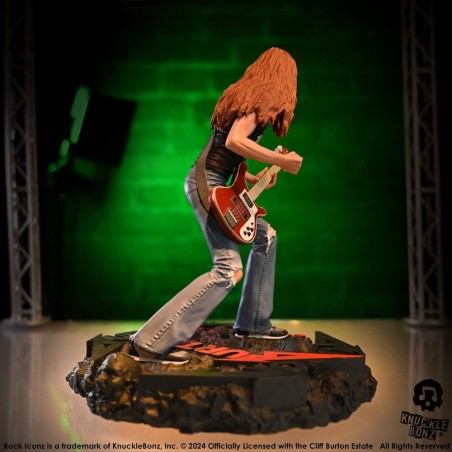 Metallica - Rock Iconz Statue Cliff Burton II 22 cm