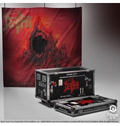 Death - Rock Ikonz On Tour Road Case Statue + Stage Backdrop Set The Sound of Perseverance Tour 1998