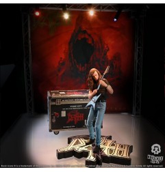 Death - Statuette Rock Ikonz Death On Tour caisse de tournée + décor de scène The Sound of Perseverance Tour 1998