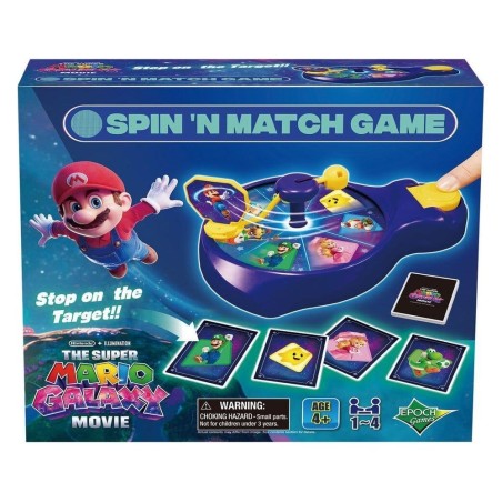 Super Mario - Jeu Super Mario Galaxy Movie Spin'n Match