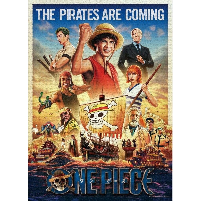 One Piece - Puzzle One Piece 2000 pièces The Pirates Are Coming