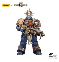 Warhammer 40k: Space Marine 2 - Figurine Ultramarines Heavy Relic Primus Armor with Heavy Relic Bolt Rifle 13 cm