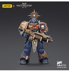 Warhammer 40k: Space Marine 2 - Figurine Ultramarines Heavy Relic Primus Armor with Heavy Relic Bolt Rifle 13 cm