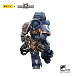 Warhammer 40k: Space Marine 2 - Figurine Ultramarines Heavy Artificer Armor with Relic Multi-Melta 13 cm