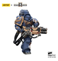 Warhammer 40k: Space Marine 2 - Figurine Ultramarines Heavy Artificer Armor with Relic Multi-Melta 13 cm