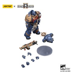 Warhammer - 40,000: Space Marine 2 Action Figure Ultramarines Heavy Relic Primus Armor with Heavy Relic Bolt Rifle 13 cm