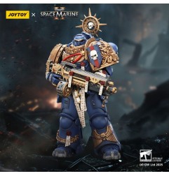 Warhammer - 40,000: Space Marine 2 Action Figure Ultramarines Heavy Relic Primus Armor with Heavy Relic Bolt Rifle 13 cm