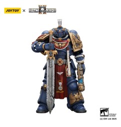 Warhammer - 40,000: Space Marine 2 Action Figure Ultramarines Relic Primus Armourwith Plasma Pistol and Combat Blade 13 cm
