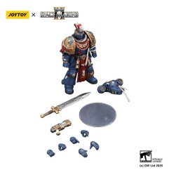 Warhammer - 40,000: Space Marine 2 Action Figure Ultramarines Relic Primus Armourwith Plasma Pistol and Combat Blade 13 cm