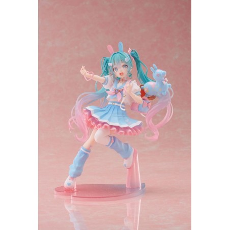 Hatsune Miku - Statuette Taito Kuji Online Newly Written Hatsune Miku 18 cm