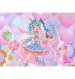 Hatsune Miku - Statuette Taito Kuji Online Newly Written Hatsune Miku 18 cm