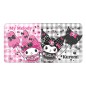 Sanrio - Tapis de souris XXL Pink Black Party Series My Melody & Kuromi