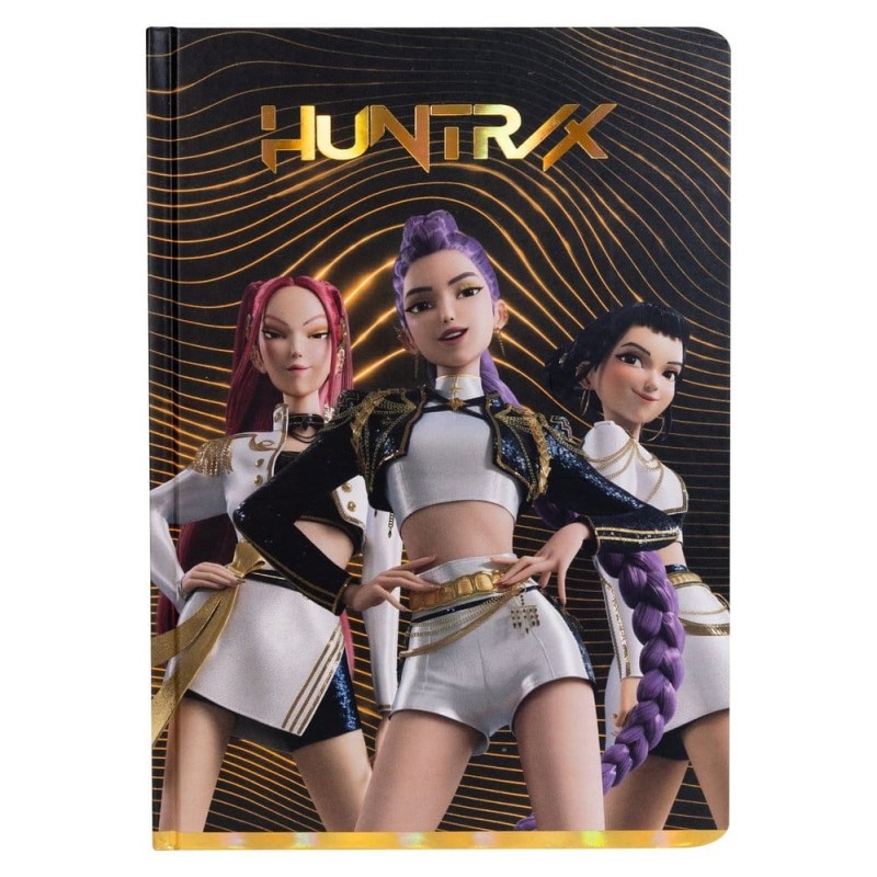 KPop Demon Hunters - Bloc-notes A5 KPop Demon Hunters Golden