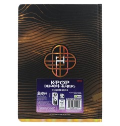 KPop Demon Hunters - A5 Notebook Golden