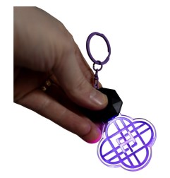 KPop Demon Hunters - Keychain with light Huntr/x