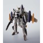 Macross - Figurine Hi-Metal R Chogokin VF-0S Phoenix (Roy Focker Use) & QF-2200D-B Ghost Set 14 cm
