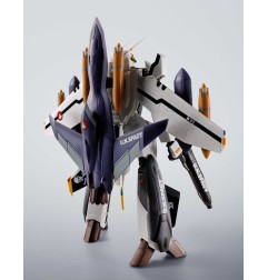 Macross - Figurine Hi-Metal R Chogokin VF-0S Phoenix (Roy Focker Use) & QF-2200D-B Ghost Set 14 cm
