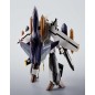 Macross - Figurine Hi-Metal R Chogokin VF-0S Phoenix (Roy Focker Use) & QF-2200D-B Ghost Set 14 cm