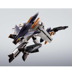 Macross - Figurine Hi-Metal R Chogokin VF-0S Phoenix (Roy Focker Use) & QF-2200D-B Ghost Set 14 cm